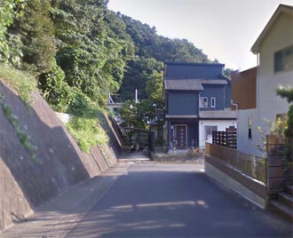西側道路の様子 西側道路の様子