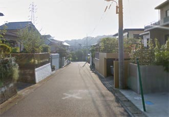 明るい南道路の様子 明るい南道路の様子